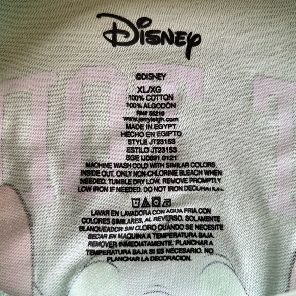 Disney Lilo & Stitch Junior’s Crop Top • NWT Size: XL (15-17) - Picture 7 of 7